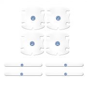 Adesivo Protetor de Maçaneta Volkswagen Resinado 8 Peças