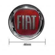 Emblema Adesivo Roda Esport Calota Resinado 48mm Fiat Mod 02