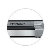 Estribo Lateral Ranger CD 2013 a 2023 Prata Geada Personalizado