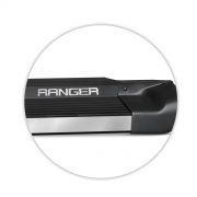 Estribo Lateral Ranger CD 2013 a 2023 Preto Fosco Personalizado