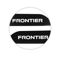 Jogo de Friso Lateral Frontier 2017 a 2022 Preto Premium