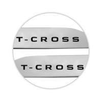 Jogo de Friso Lateral T-Cross 2020 A 2024 Prata Sargas