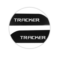 Jogo de Friso Lateral Tracker 2021 a 2024 Preto Ouro Negro