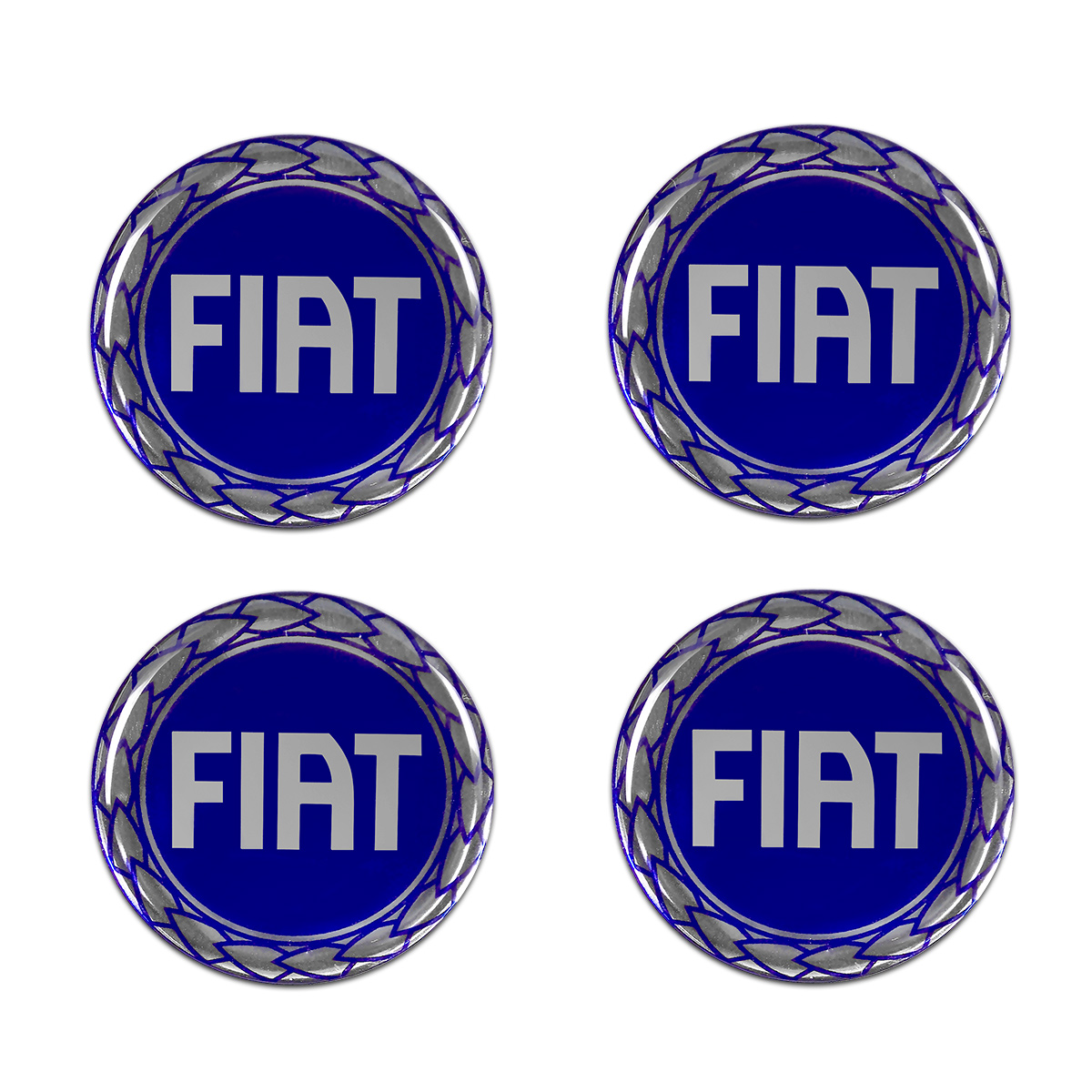 Emblema Adesivo Roda Esport Calota Resinado 48mm Fiat Mod 01