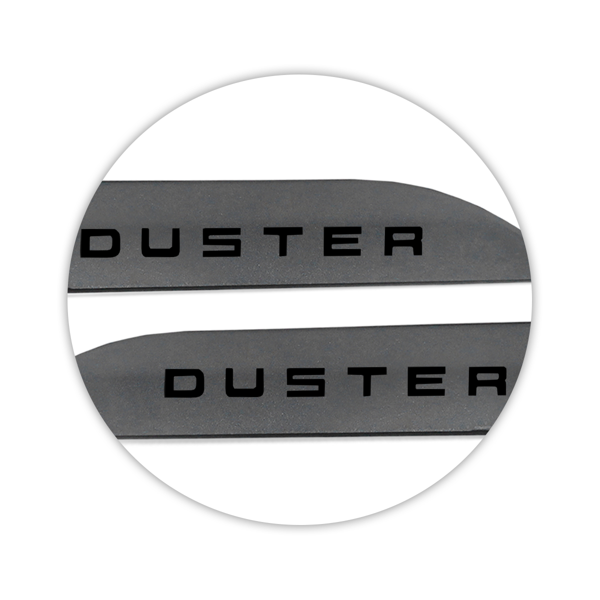 Jogo de Friso Lateral Duster 2012 A 2024 Cinza Cassiopee