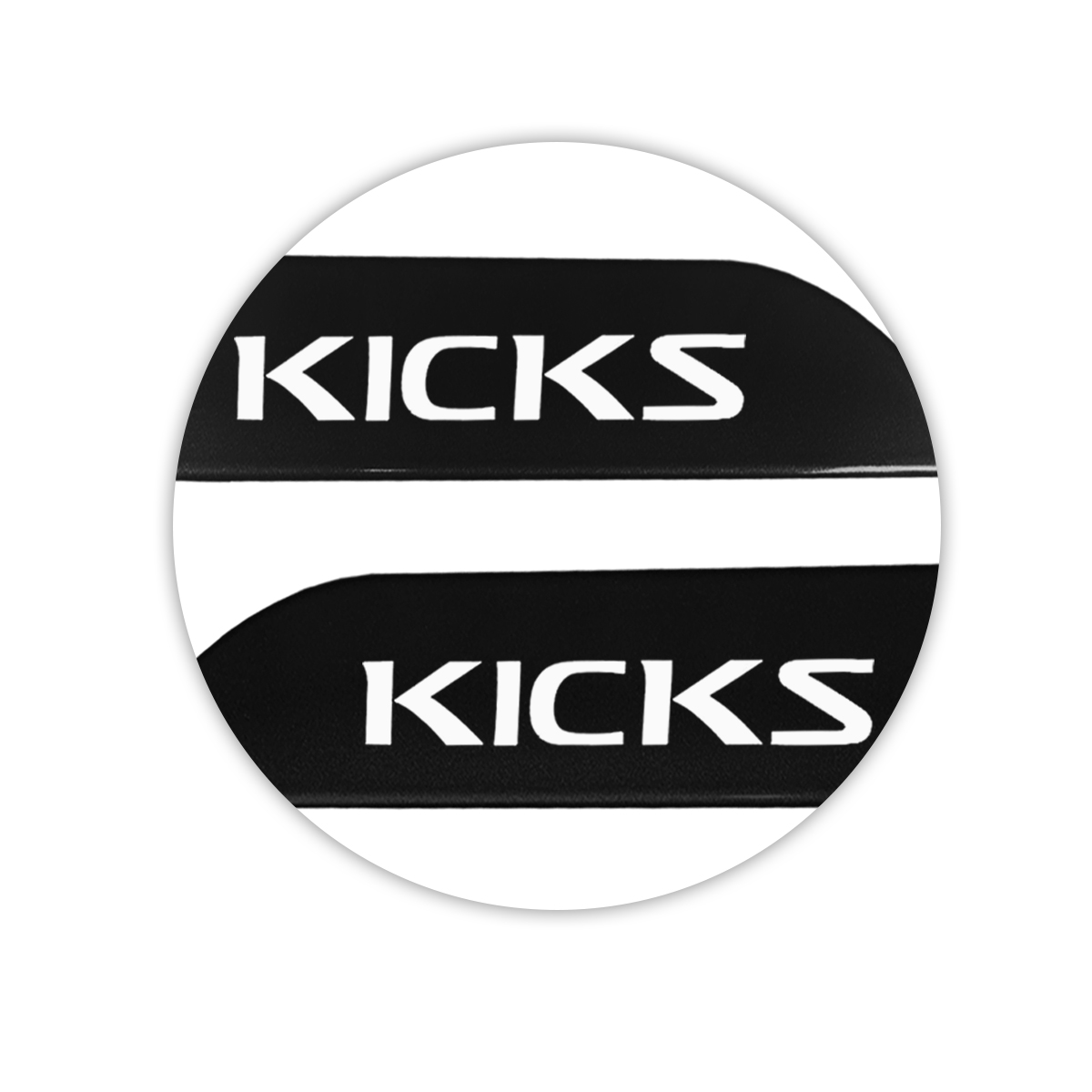 Jogo de Friso Lateral Kicks 2016 a 2024 Preto Premium