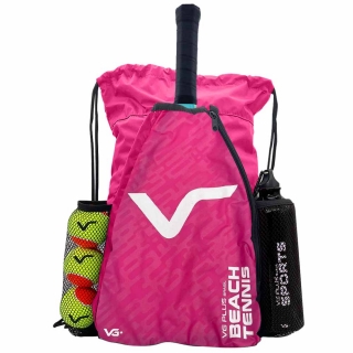 Bolsa de Transporte e Raqueteira Beach Tennis Rosa VG Plus