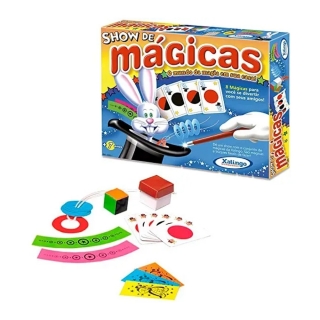 Brinquedo Show de Mágicas com 8 Truques Xalingo