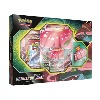 Coleção de Batalha Pokemon Box Venusaur Vmax 50 Cartas