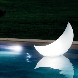 Luz de Led Flutuante para Piscina ou Decoração Lua Crescente Intex