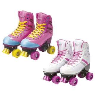Patins Roller Skate Ajustável 4 Rodas Fenix