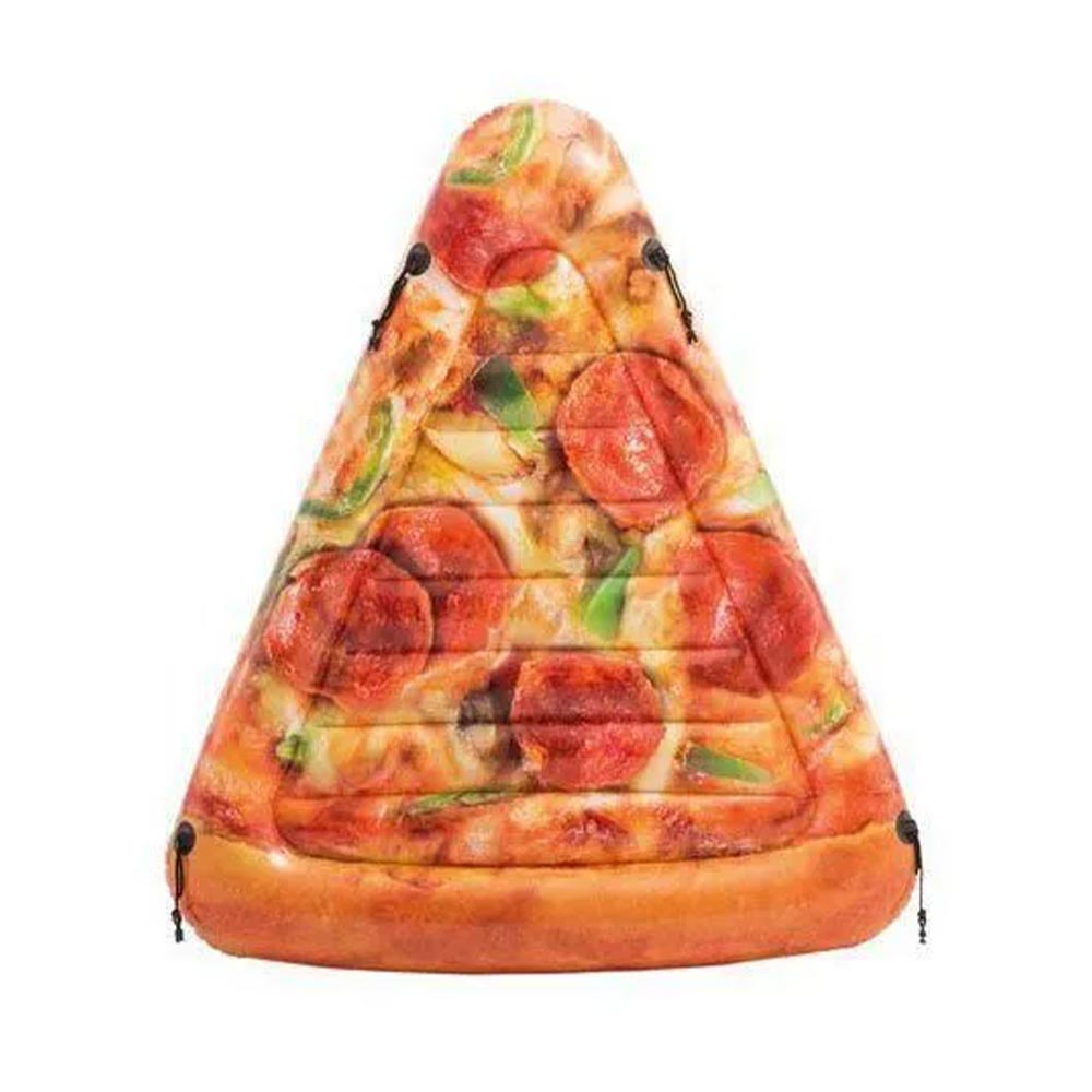 Bóia Colchão Inflável Pedaço de Pizza para Piscina Intex 58752