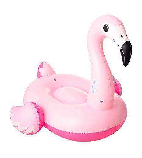 Boia Divertida Inflável Pink Flamingo 1,45m x 1,21m Bestway 41099