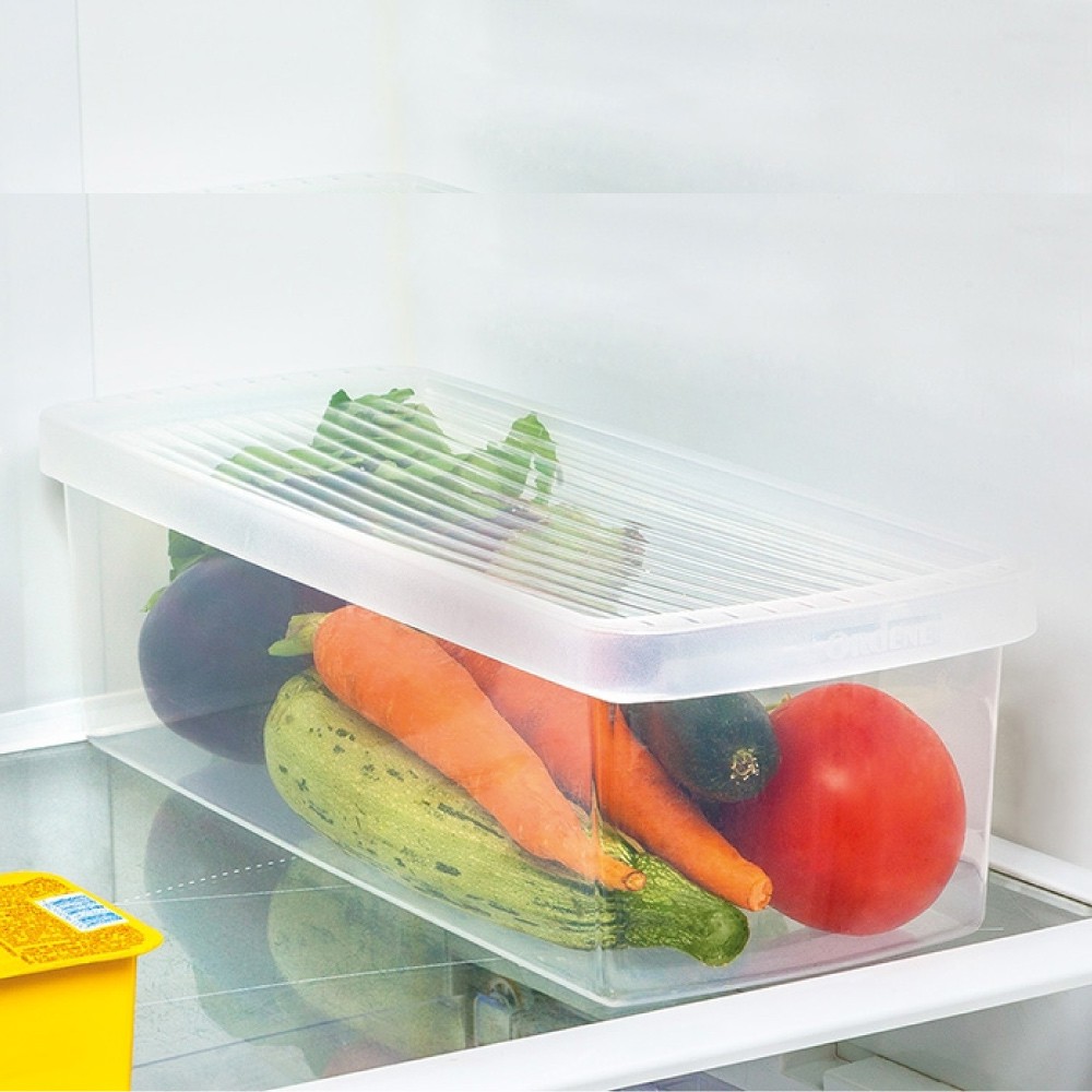 Caixa Plástico Organizadora Para Legumes e Salada Pequeno Ordene