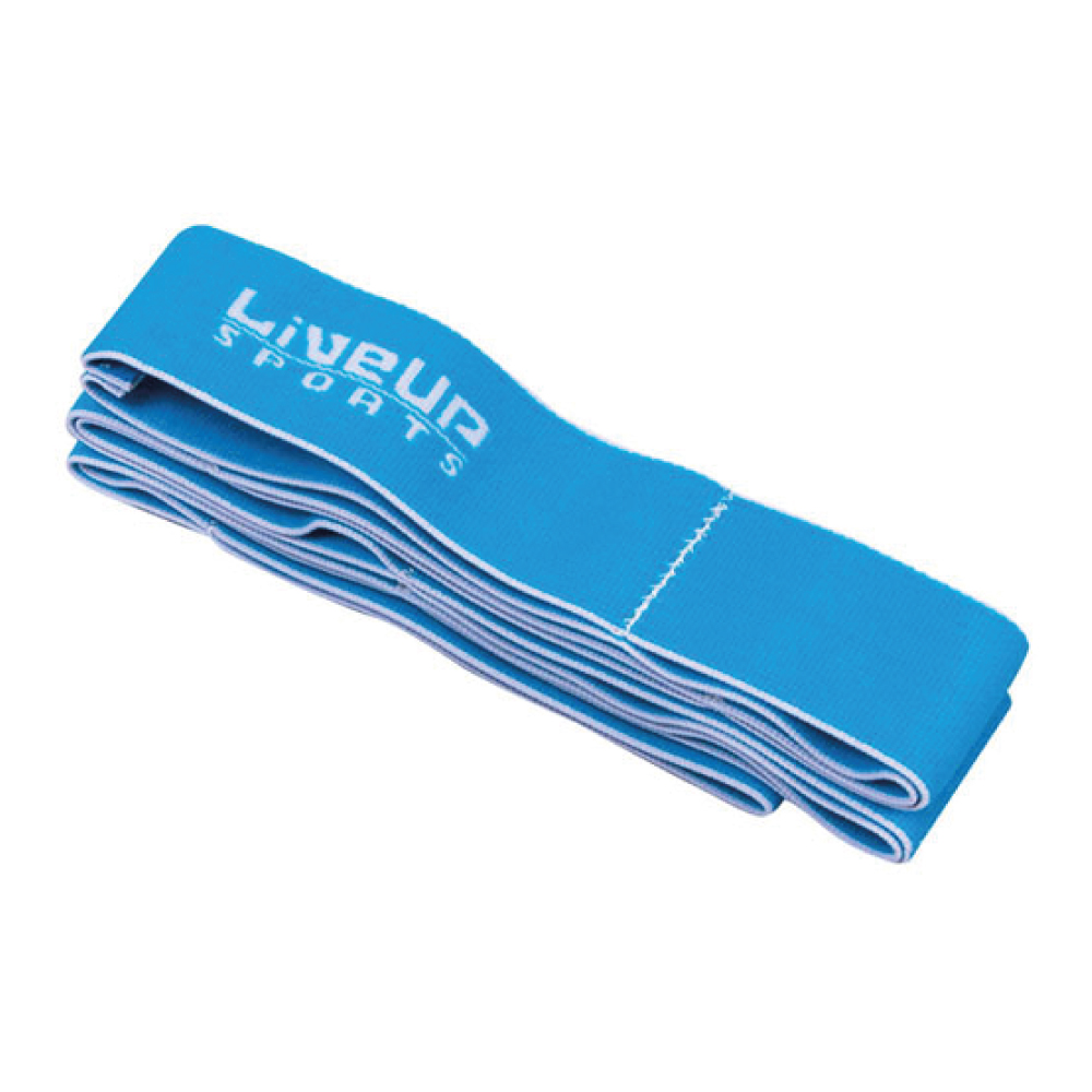 Elástico Elasticband Multinível Forte Azul Liveup