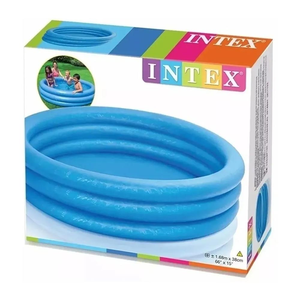Piscina Inflável 288 Litros Intex Redonda Infantil - Azul