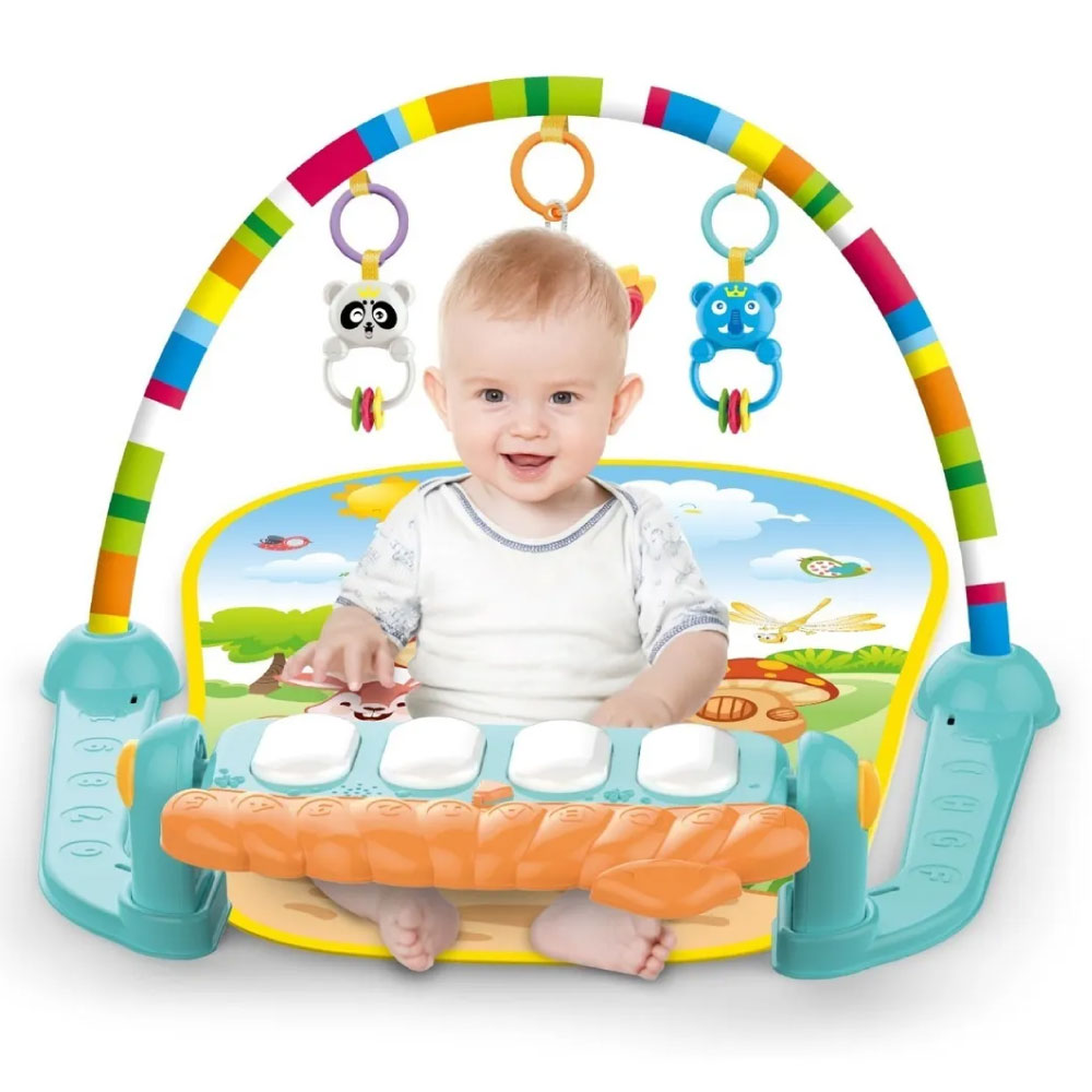Tapete Acolchoado Infantil para Bebê Musical Piano Interativo - Importway
