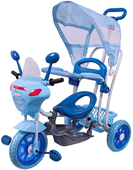 Triciclo Infantil 3 em 1 Com Capota - Belfix