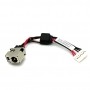 Conector Power Jack for HP Folio 13-1000 13-2000 13T-1000 13T-1100 672361-001  PN: DC30100HE00 DC30100HE00T07 - Novo