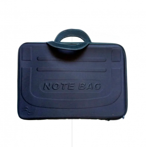 Kit Ergonomia Teclado e Mouse Sem Fio + Suporte Metalico Universal para Notebook Regulável + Mouse Pad + Maleta Anti-impacto Para Notebook Preto