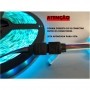Fita de Led Strip Rgb FUNDO Light Kits 5 Metros 12V C/ Controle e fonte- 3528RGB
