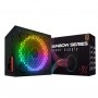 Fonte Gamer RGB BRX Rainbow 750W 80 PLUS Bivolt Automática PFC Ativo - PowerSupply