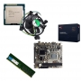 Kit Placa Mãe Intel H61 1155 + Pentium G2020 2,9Ghz + 4GB DDR3 1600MHZ
