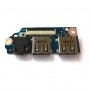Placa USB e Audio + Cabo Flat P/ Notebook Lenovo Ideapad 300-14 300-15  PN:Ns-a484 - Retirado