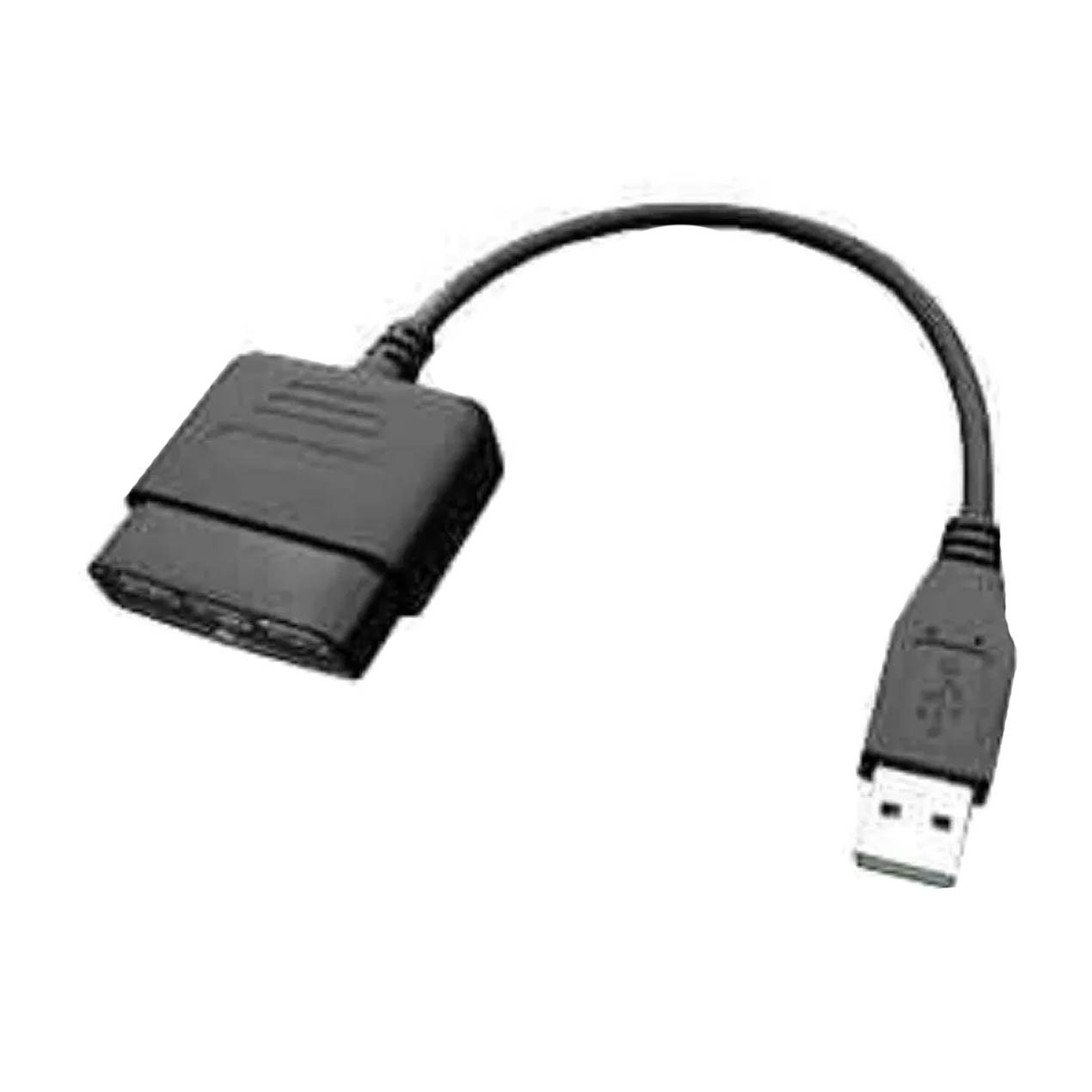 Adaptador Conversor Controle PS2 P/ USB KNUP Preto - NS-3452