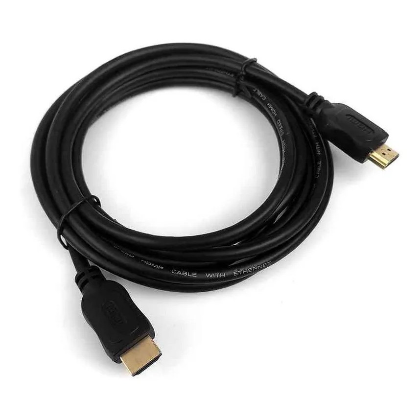 Cabo HDMI Plus Cable 2.0 4k 3D Ultra HD 19 Pinos 2M Preto - PC-HDMi20