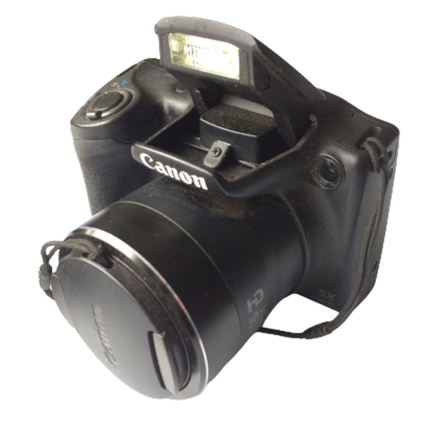 Câmera Digital Canon PowerShot SX400 IS 16.0 MegaPixels Preto - USADO