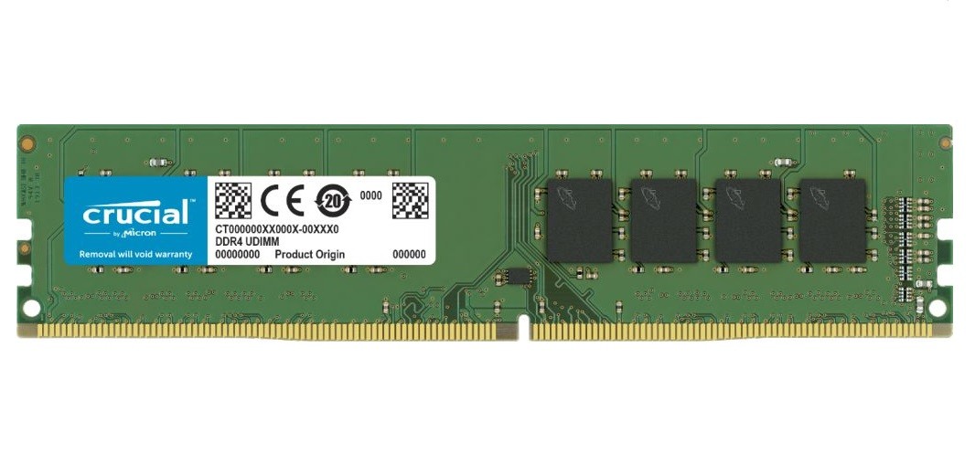 Memória 8GB DDR4 2666MHZ Crucial P/ Desktop - CT8G4DFRA266