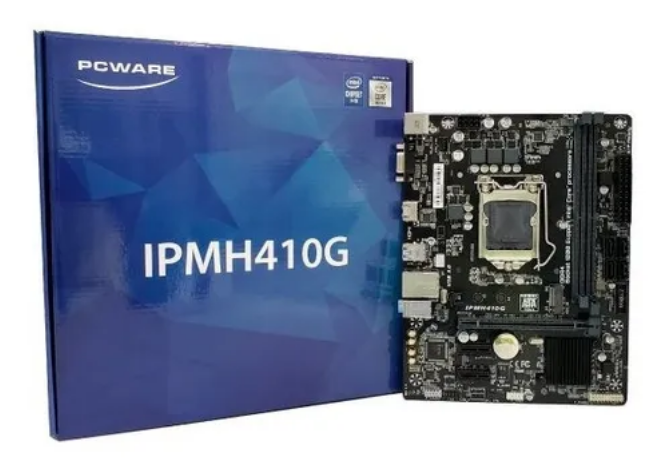 Placa Mãe Pcware Ddr4 H410 Intel 10 Ger. LGA 1200 - IPMH410G