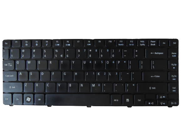 Teclado Padrão Americano (Sem Ç) Notebook Acer Aspire 4540 9J.N1P82.A1D Original seminovo