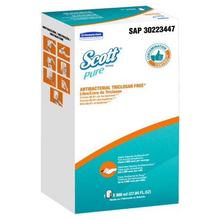 Sabonete Bactericida Scott® Pure Espuma 800mL