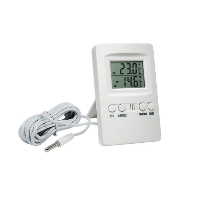 Termômetro Digital Máxima e Mínima com Alarme -50+70ºC