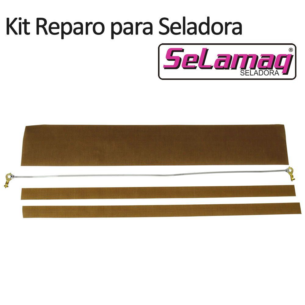 Kit Reparo (Resistência + Teflon) para Seladora MPT 400 - 40cm (MODELO ANTIGO)