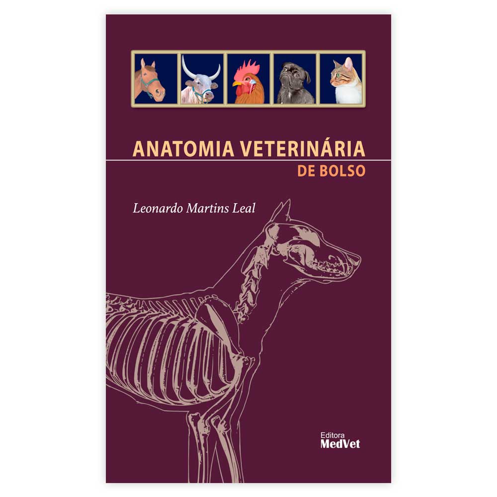Livro - Anatomia Veterinária de Bolso 1ª Edição