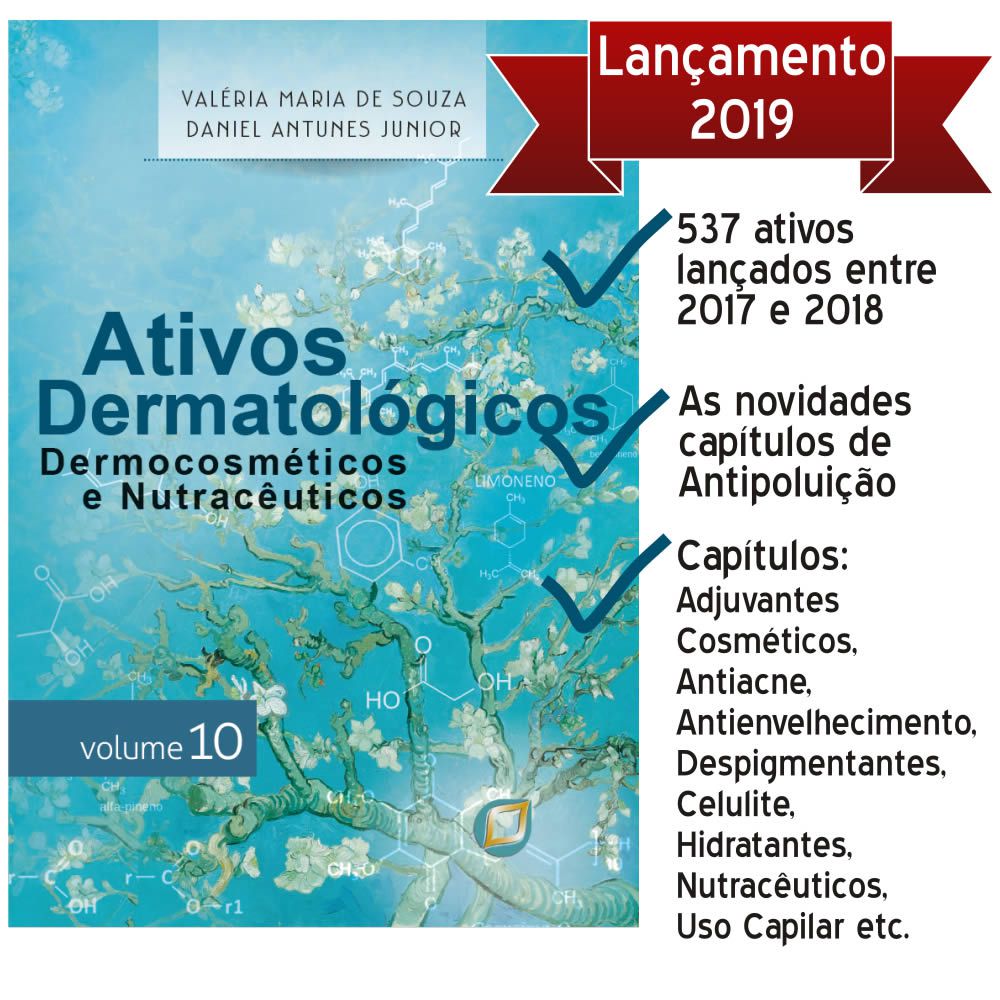 Livro - Ativos Dermatológicos Dermocosméticos e Nutracêuticos Volume 10