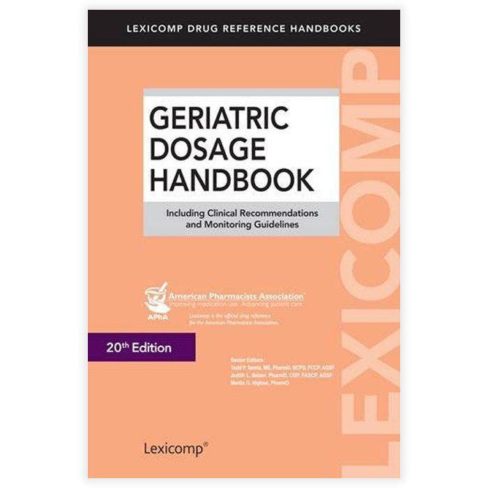 Livro - Geriatric Dosage Handbook 20th Edition 2015