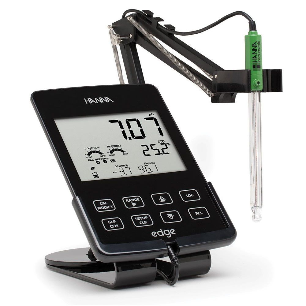 Medidor Multiparâmetro de Bancada / Portátil Edge USB (Kit de pH) pH 220V Ref. HI 2020-02