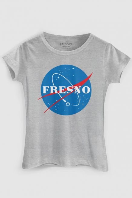 Camiseta Feminina Fresno Programa Espacial