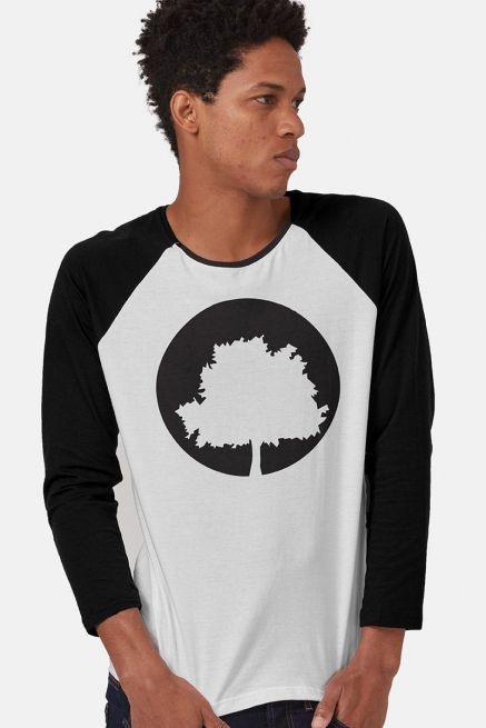 Camiseta Manga Longa Masculina Fresno Logo Árvore