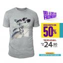 SUPER PROMOÇÃO Fresno - Camiseta Masculina Infinito CINZA