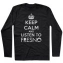 Camiseta Manga Longa Fresno - Keep Calm Black