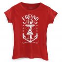 Camiseta Feminina Fresno Anchor Red