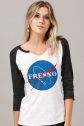 Camiseta Manga Longa Feminina Fresno Programa Espacial