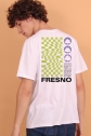 Camiseta Masculina Fresno Logo Quadriculado