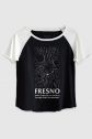 Camiseta Raglan Feminina Fresno Onde Fica a Estrela