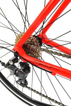 Bicicleta Kode Spirit Speed Road Shimano Claris 16v Vermelha e Preta 22